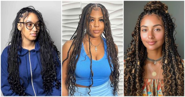 Boho Knotless Braids Are Hot Right Now – Here Are 25 Perfect Ideas